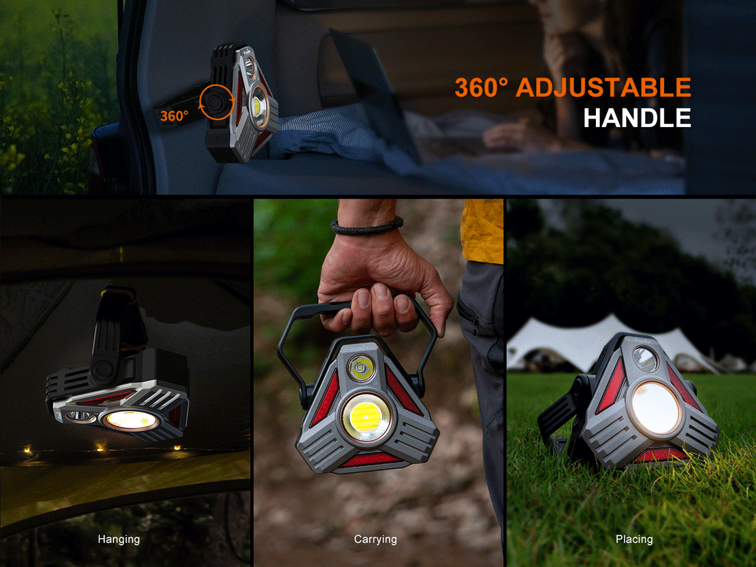 Fenix CP50R Road Hazard Camping Lantern - 5500 Lumen Multi-Mode