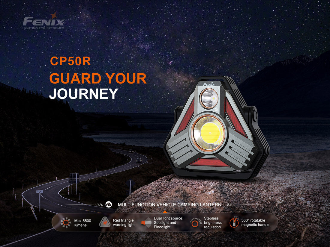 Fenix CP50R Road Hazard Camping Lantern - 5500 Lumen Multi-Mode