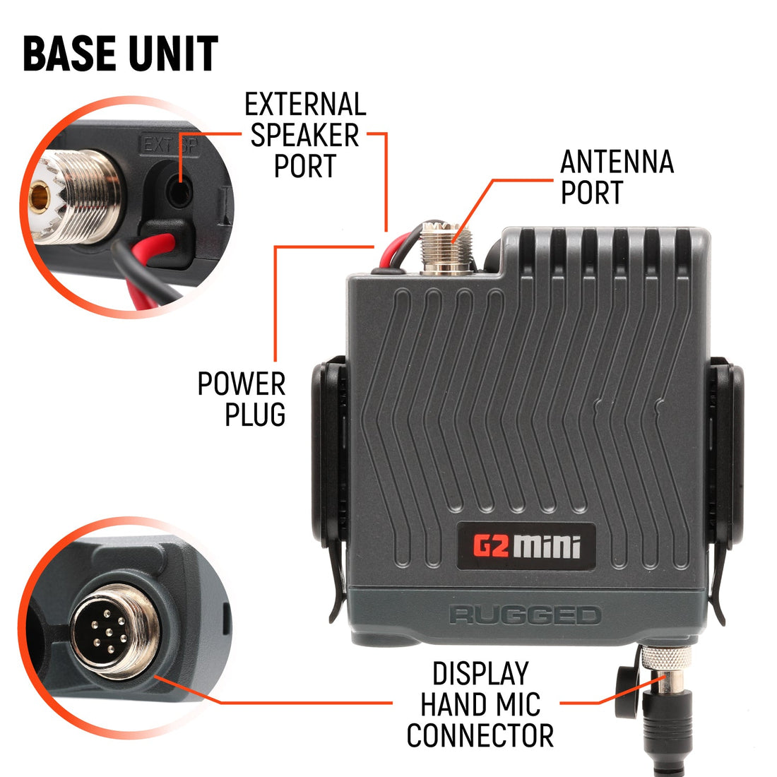 G2 Mini - 30W GMRS Compact Mobile Radio