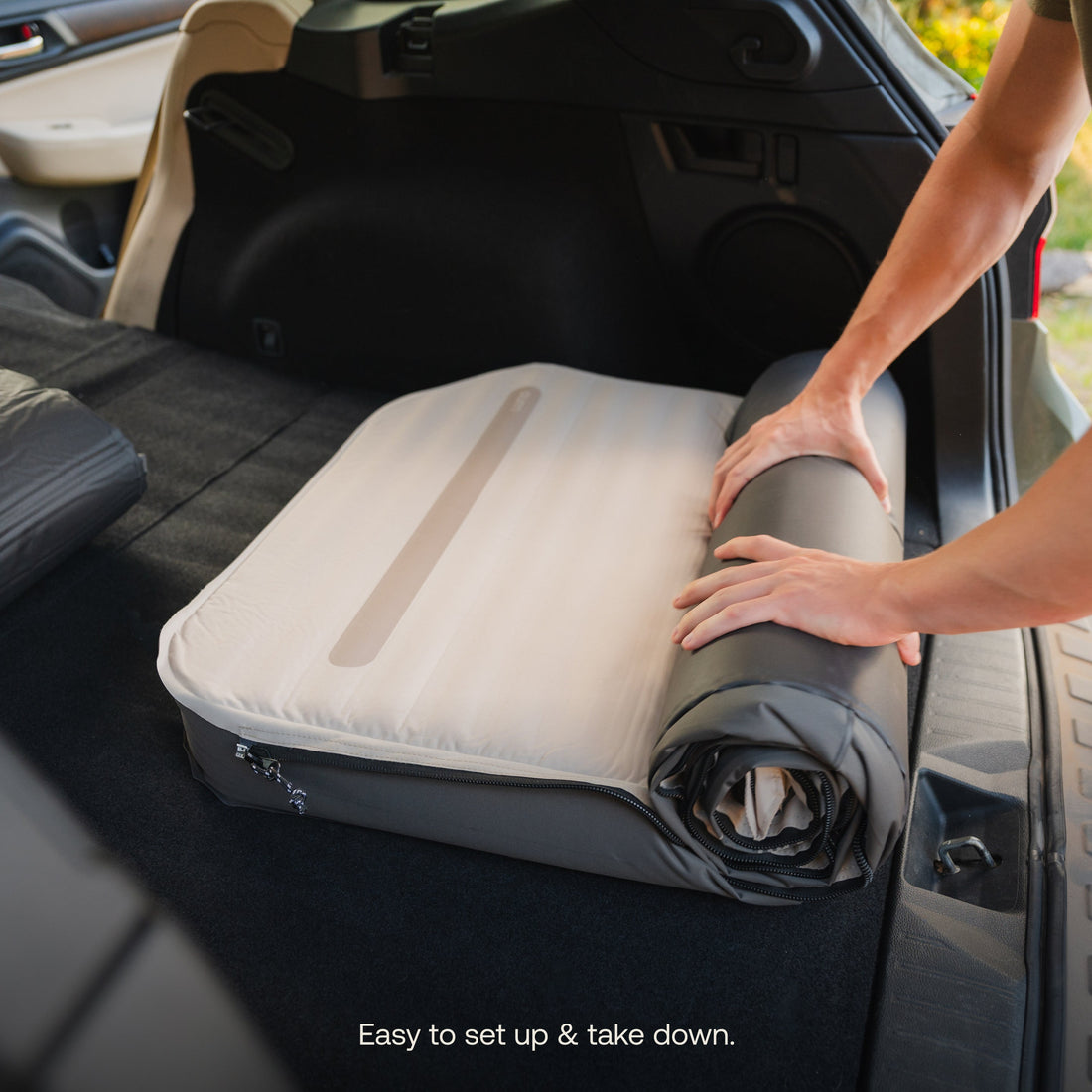Luno AIR+FOAM Pro Rivian R1S Vehicle Mattress