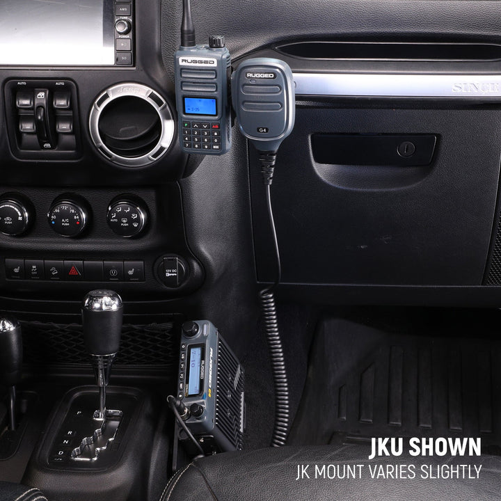 ULTIMATE GMRS Mobile Radio Kit for Jeep Wrangler JK