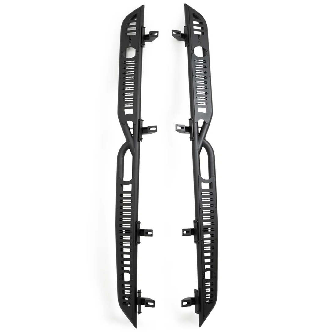 DV8 Offroad OE Plus Side Steps for Jeep Gladiator JT 2020-2026 - Textured Black
