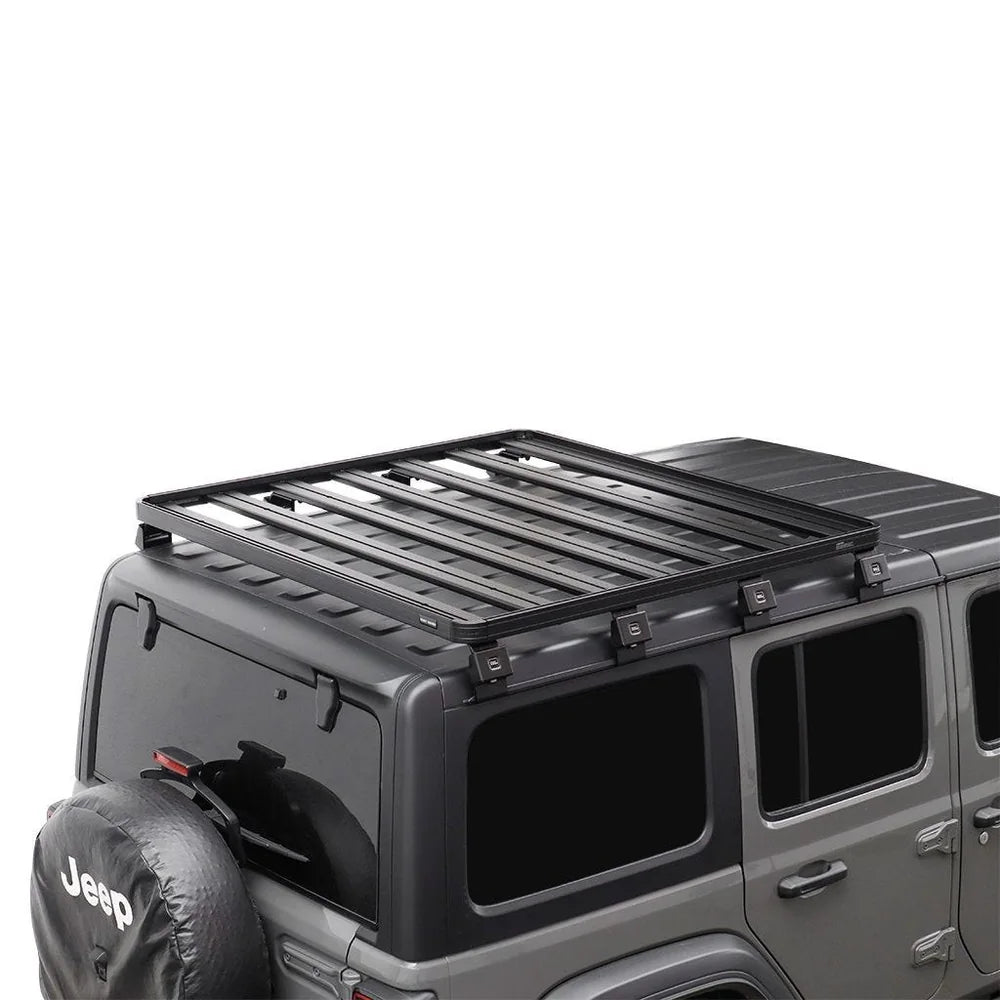 Front Runner Slimline II 1/2 Roof Rack Kit for Jeep Wrangler JL 4 Door, view 2 of 6