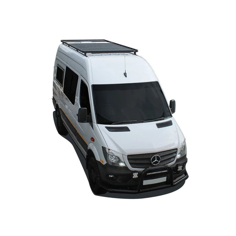 Front Runner Slimline II Roof Rack Kit for Mercedes Sprinter 144/170 High Roof, Factory Tracks, view 3 of 5