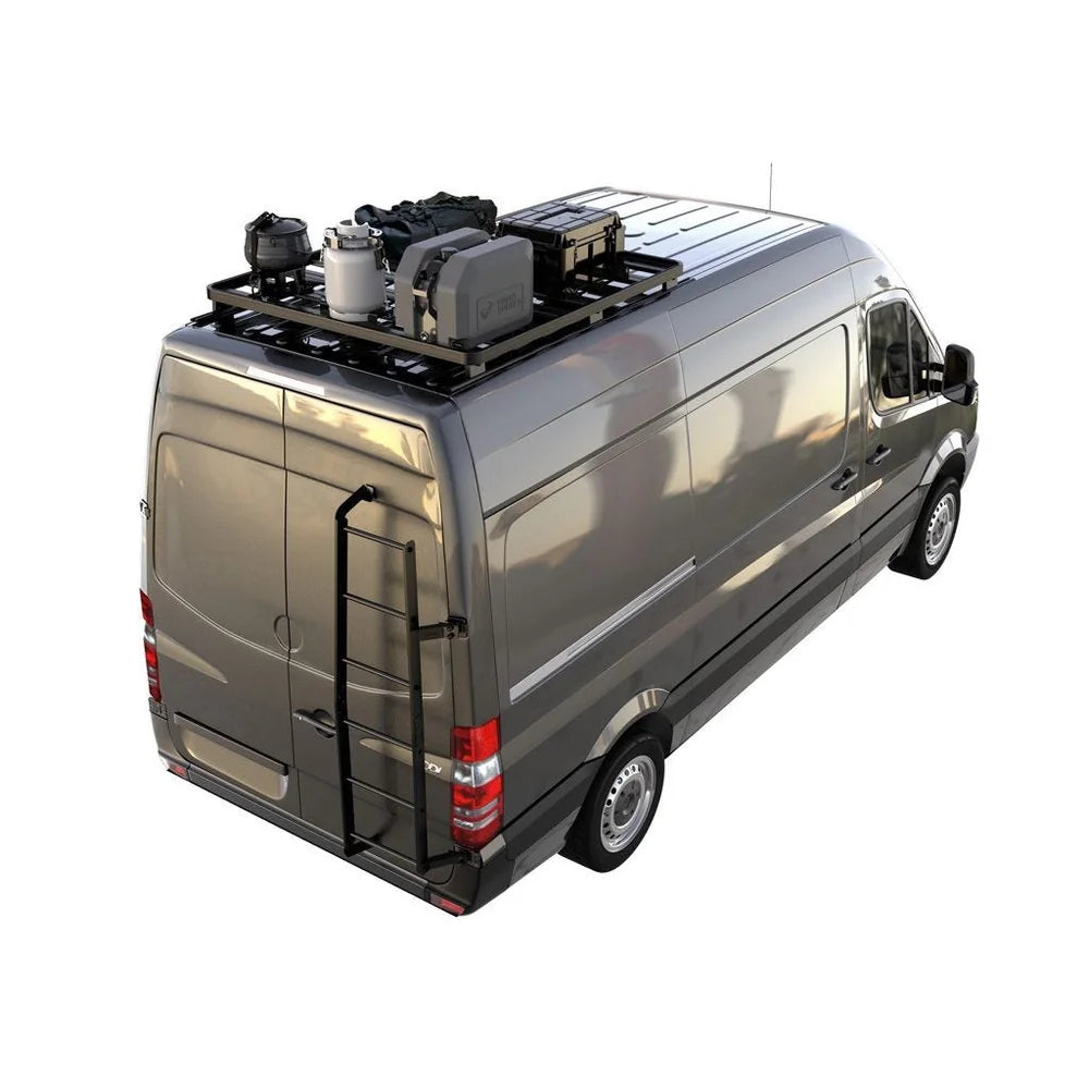 Front Runner Slimline II 1/4 Roof Rack Kit for Mercedes Sprinter High Roof, No Factory Tracks, view 3 of 5