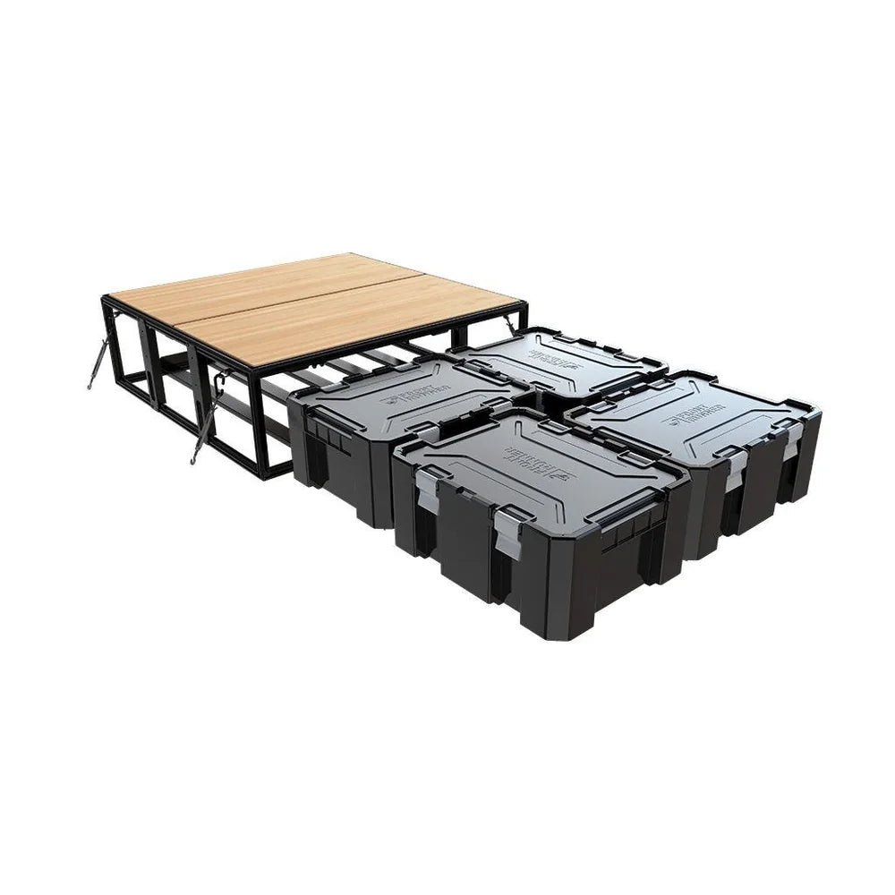 Front Runner 4 Wolf Pack Pro Storage System Kit, Asymmetric