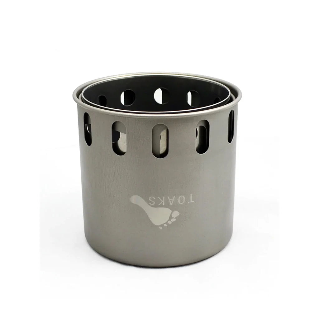 TOAKS Titanium Backpacking Wood Burning Stove