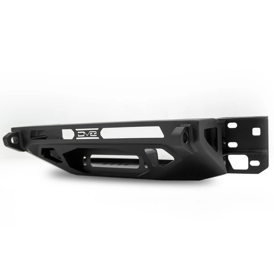 Black metal bumper with &