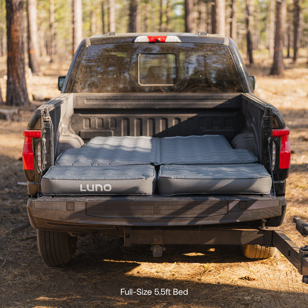 Full-size 5.5ft Luno AIR truck bed mattress