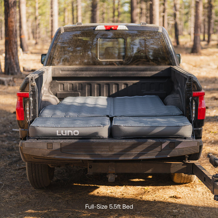 Full-size 5.5ft Luno AIR truck bed mattress