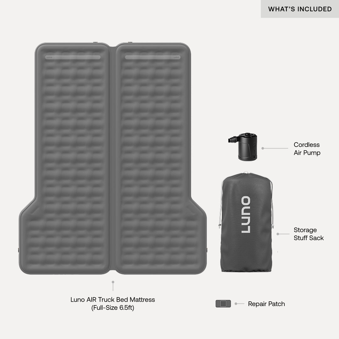 Luno AIR Truck Bed Mattress | Full-Size 6.5ft