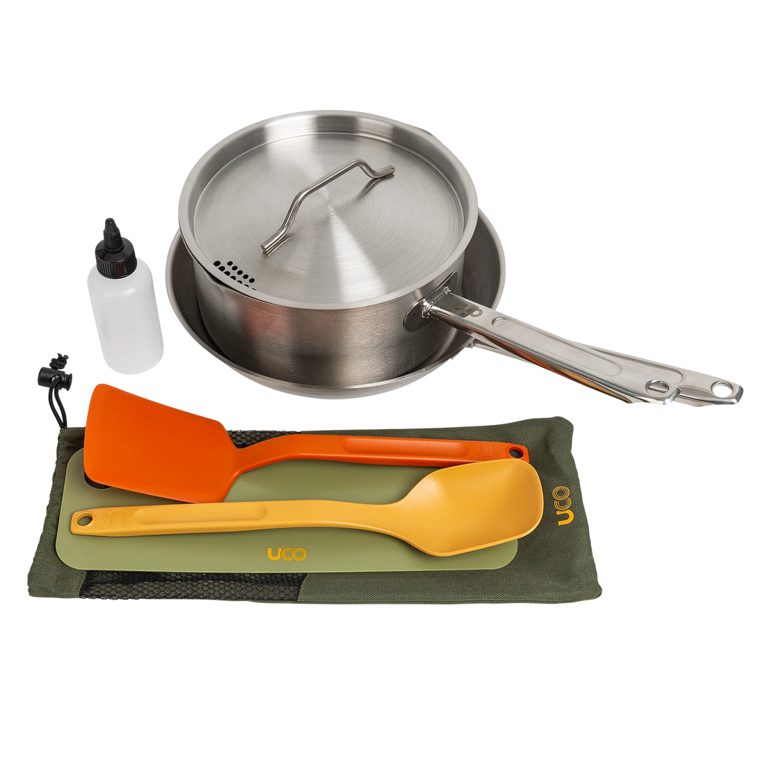 Camp Kitchen Set - 47-Piece All-in-One Camping Cookware Set & Cooking Kit for 2-4 People