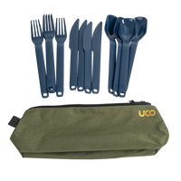 Camp Kitchen Set - 47-Piece All-in-One Camping Cookware Set & Cooking Kit for 2-4 People