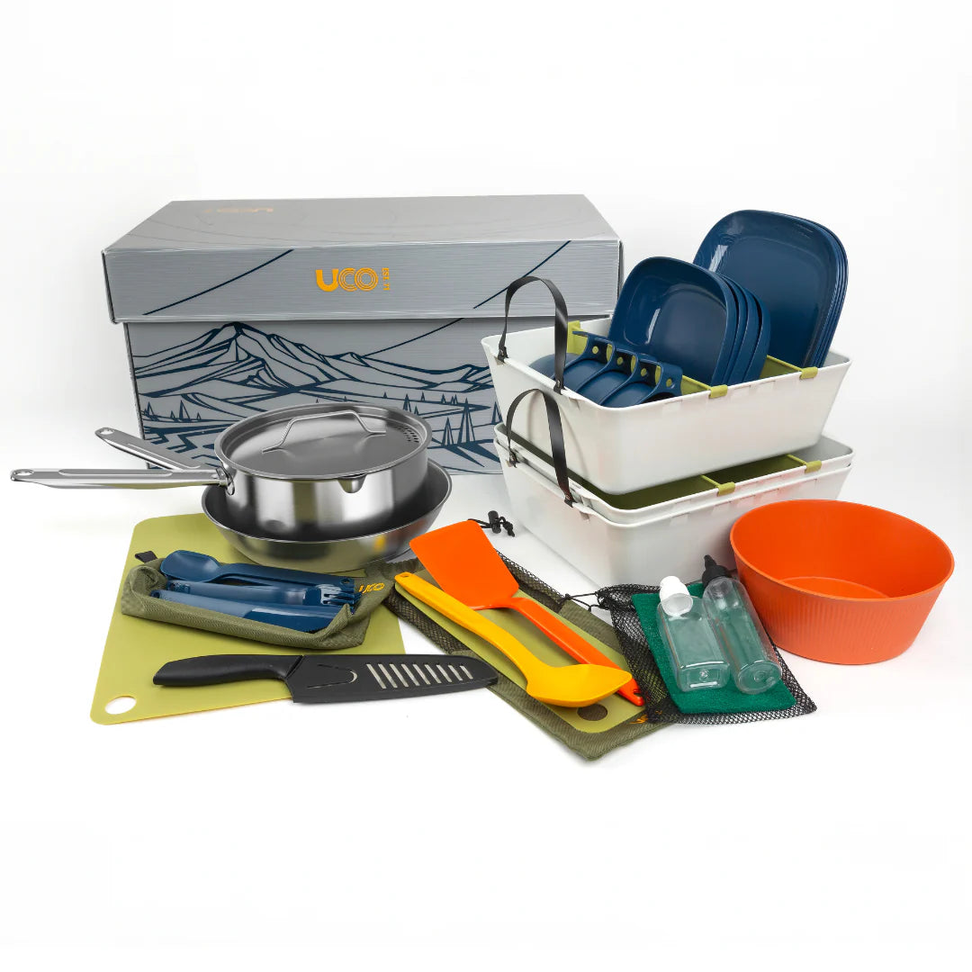 47-piece camp cook set