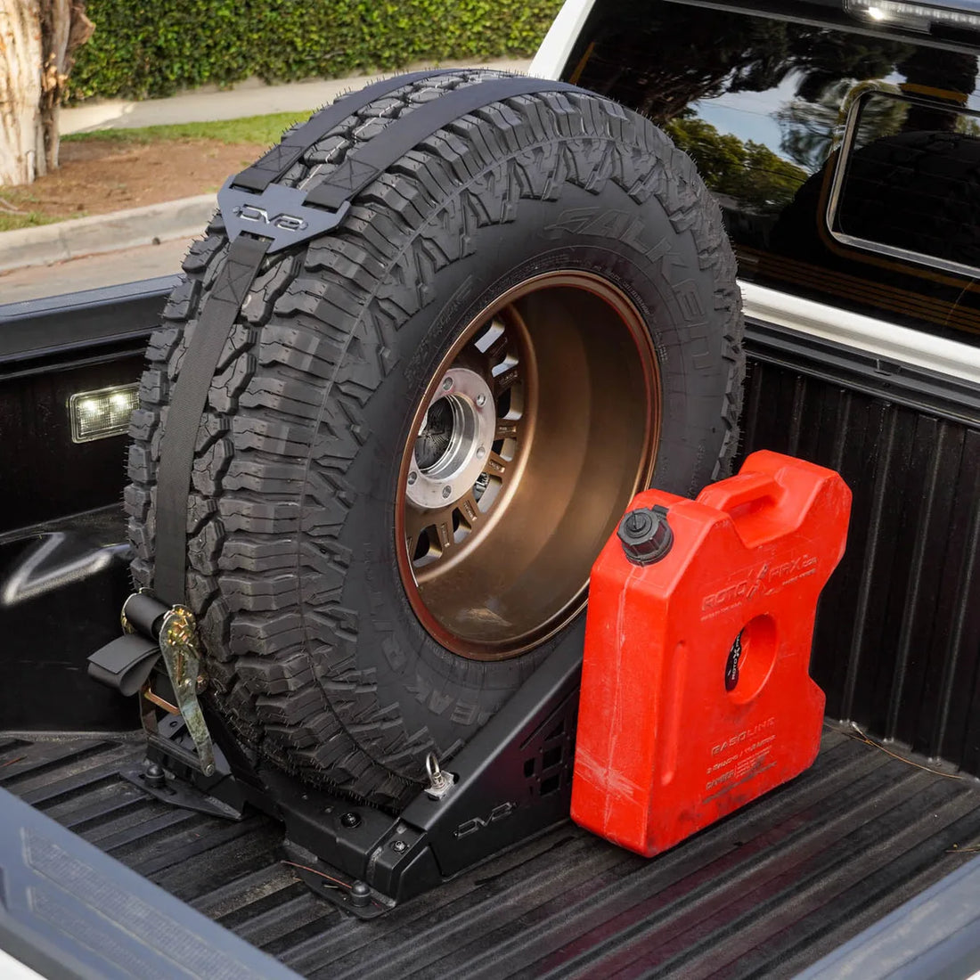 DV8 Universal Truck Bed Tire Carrier & Accessory Mount view 5