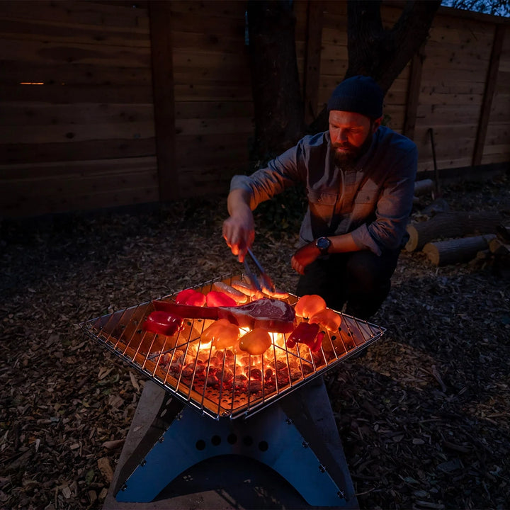Cooking on a Fire Pit