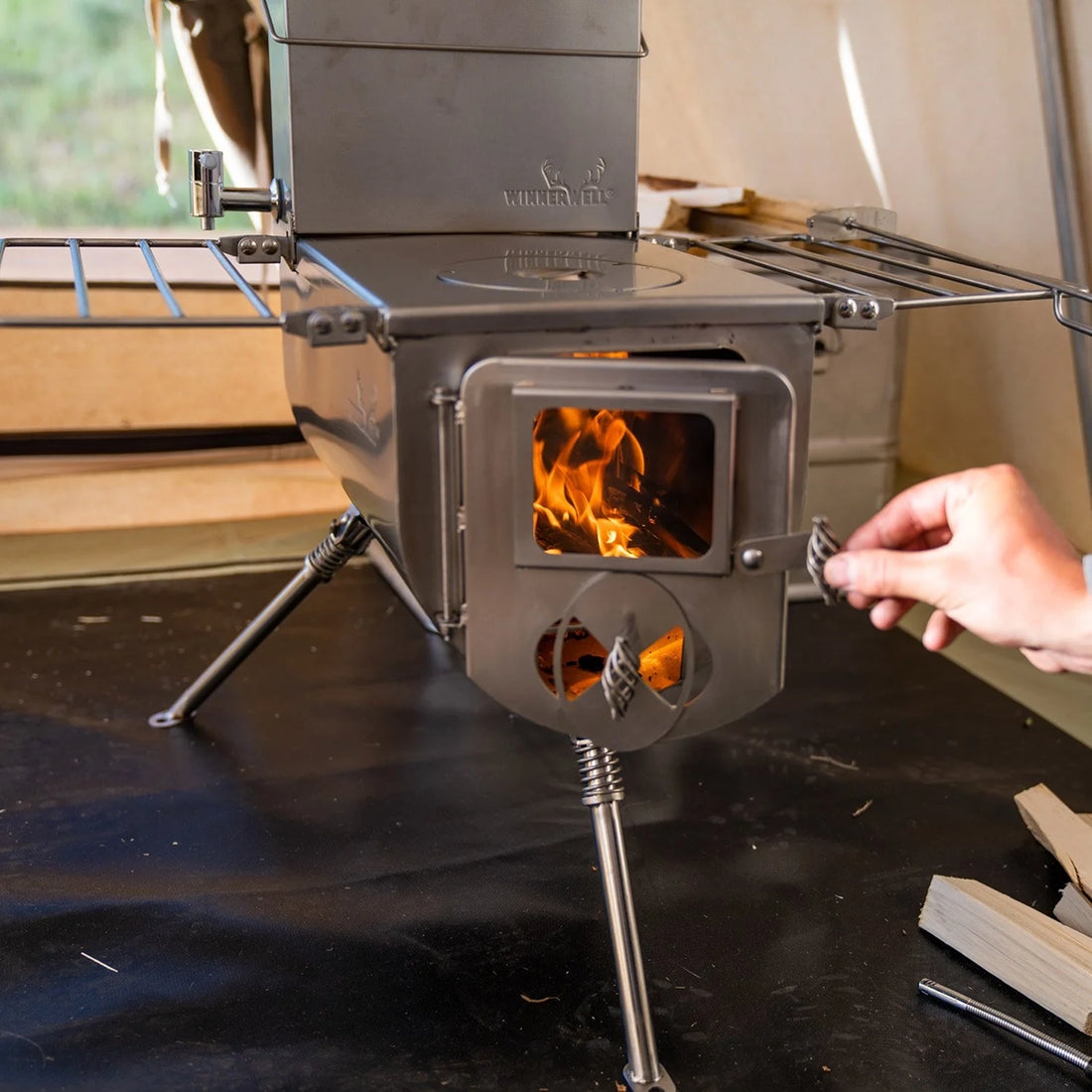 Woodlander Wood Burning Tent Stoves