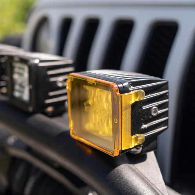 Body Armor 4x4 amber cover on a cube light