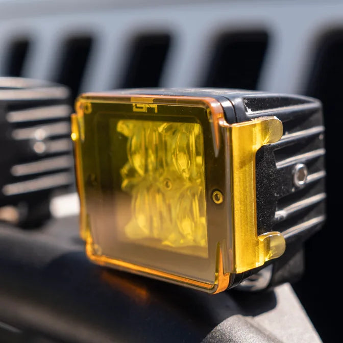 Body Armor 4x4 amber cover on a cube light