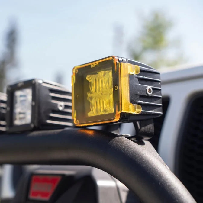 Body Armor 4x4 amber cover on a cube light