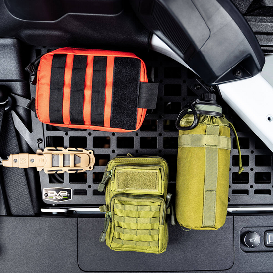 Bronco Molle Panels Maximize Storage Potential Customizable and Safe