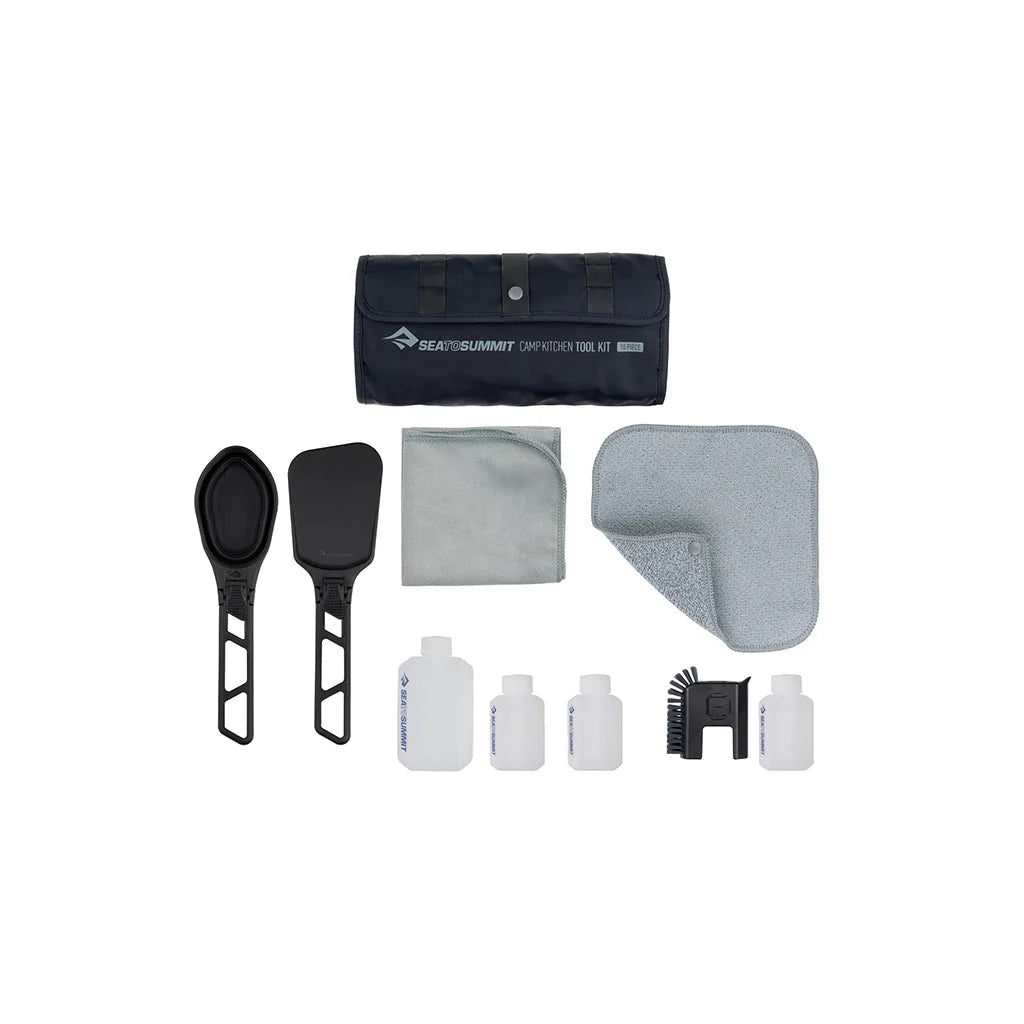 Camp Kitchen Tool Kit - 10 Piece Set