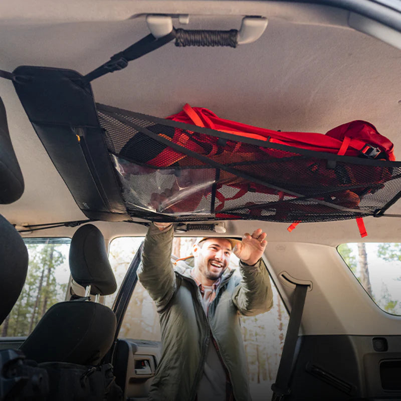 Luno Cargo Hammock | The Ultimate Gear Storage Solution for Car Camping