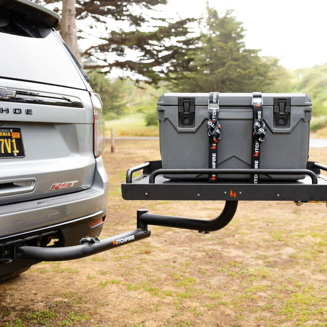 Hitchfire Cook Station Hitch Mounted Kitchen Platform