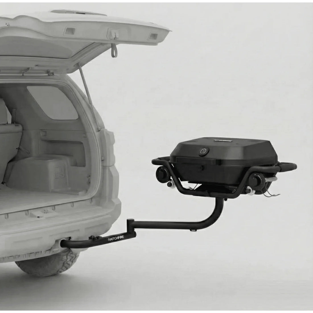 Hitchfire F-20 Hitch Mounted Propane Grill with Swing Arm