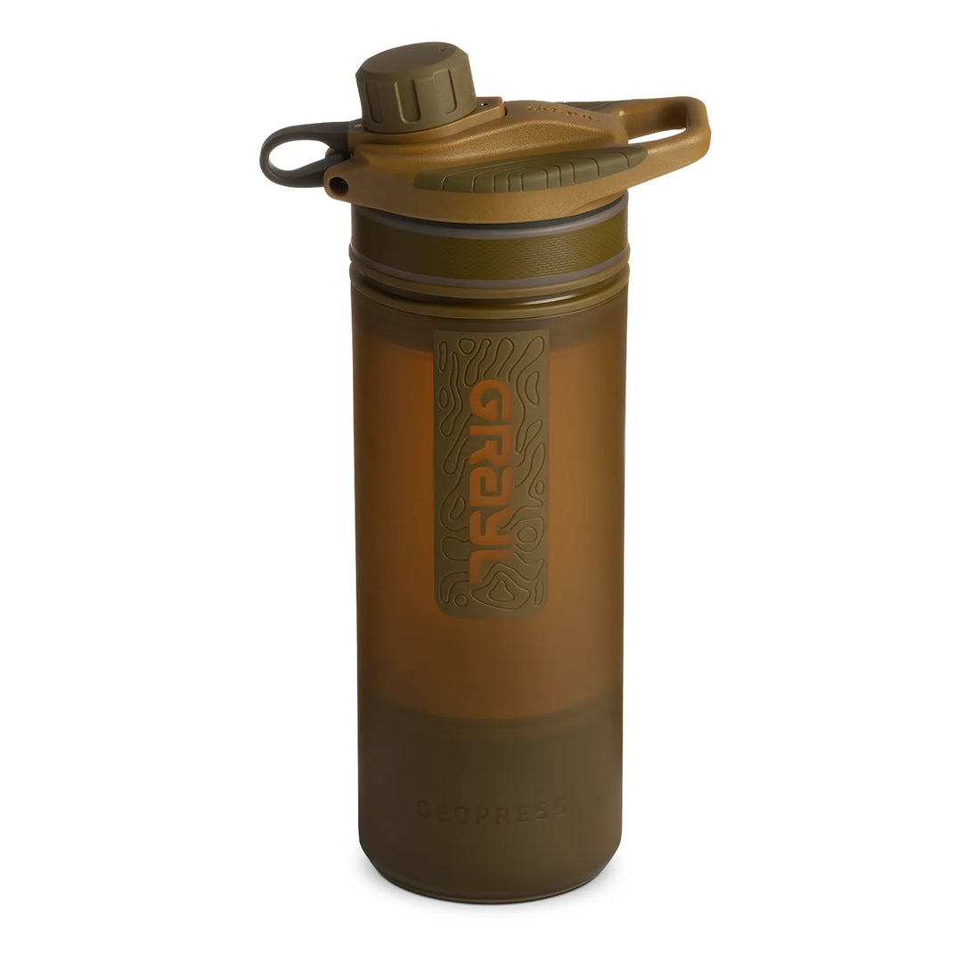 GRAYL 24oz GeoPress Purifier in Coyote Brown