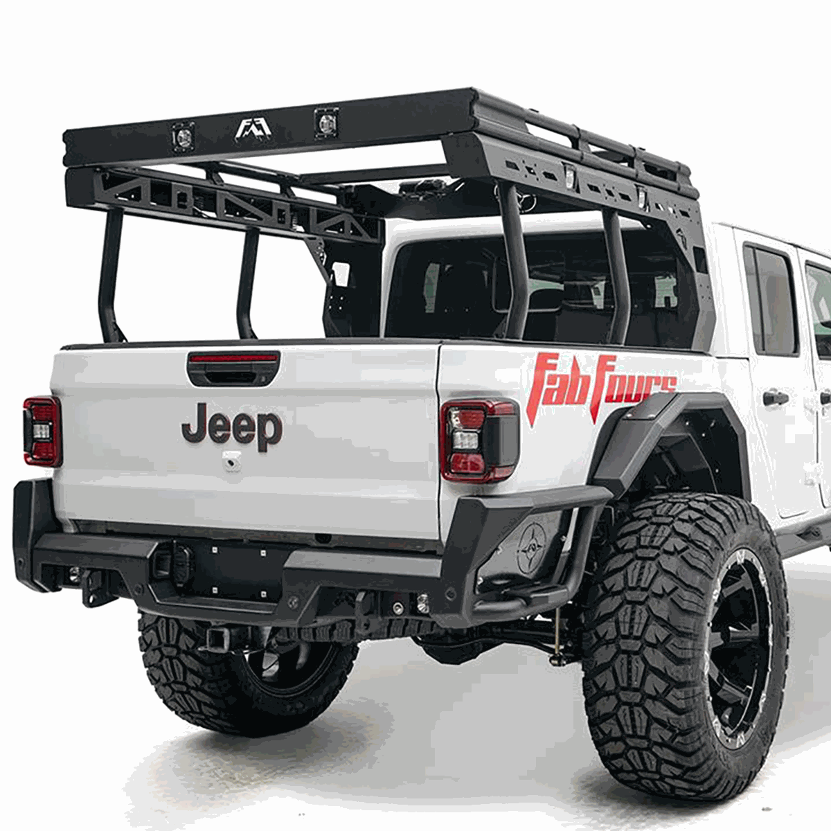 Gladiator Rear Rack Overland Bed Rack for Jeep Gladiator | Versatile Cargo Management ...