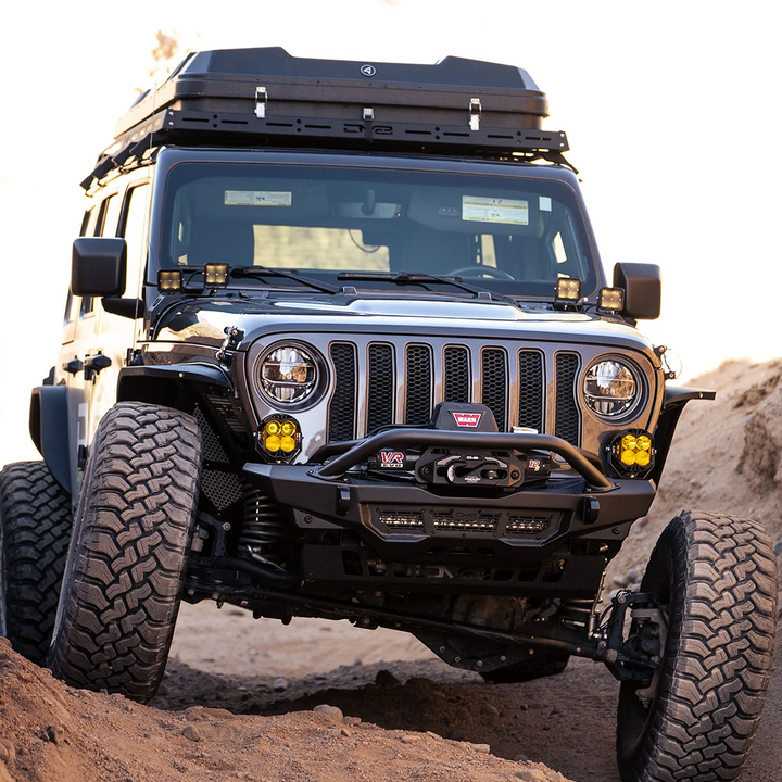 DV8 Offroad Spec Series Winch Front Bumper