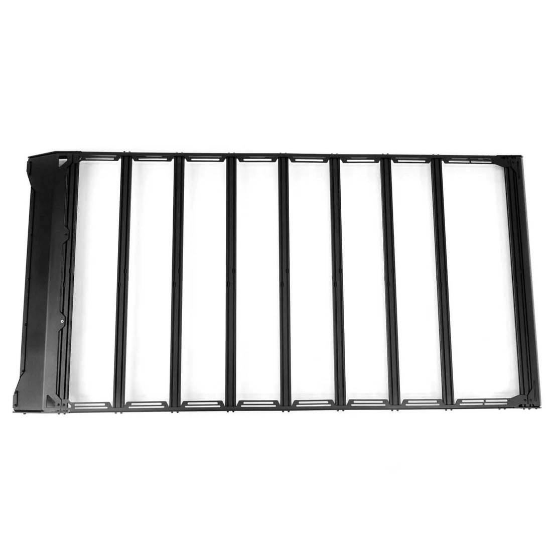 Metal grill rack on a white background