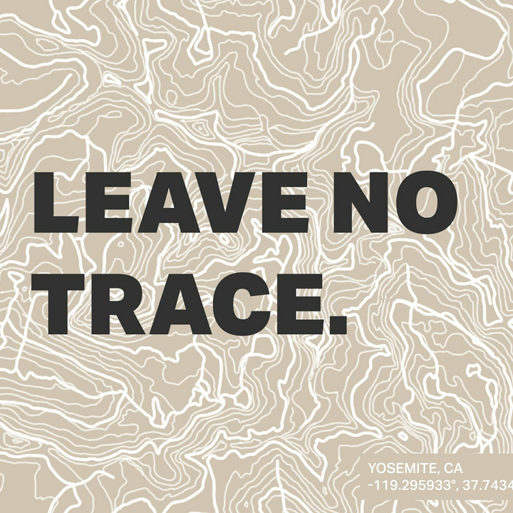Leave No Trace Principles