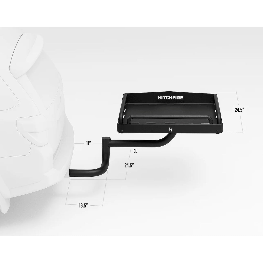 Ledge XL Swing-Out Cargo Platform - 2" Hitch Mount