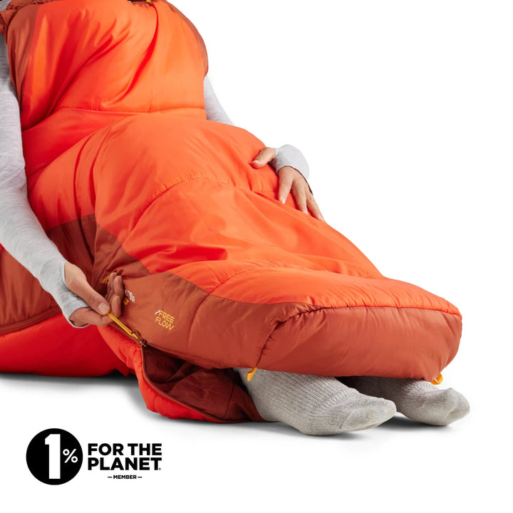 Hamelin Women's Synthetic Sleeping Bag installed and in use
