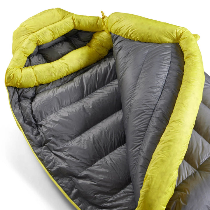 Spark Women's Down Sleeping Bag installed and in use