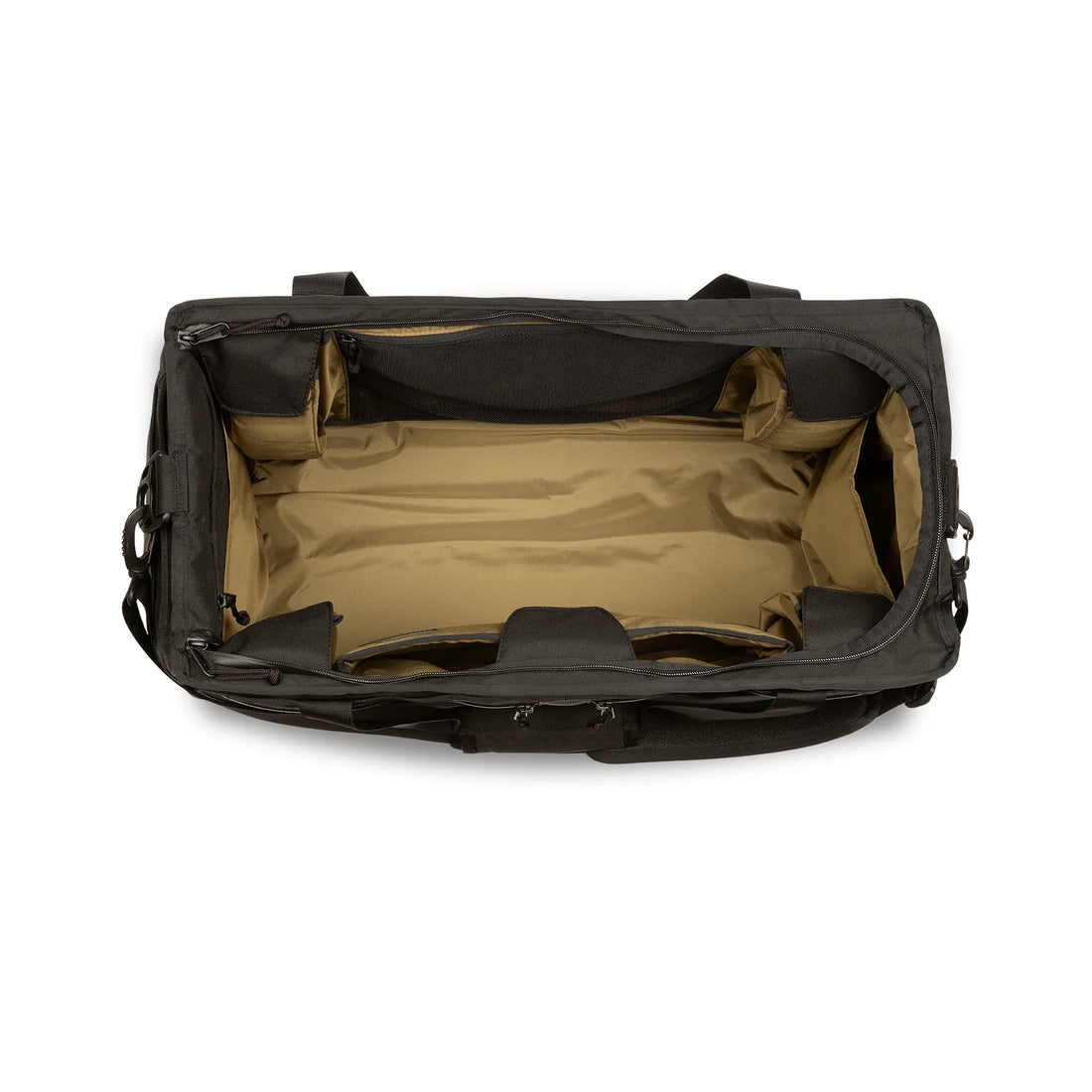 Mission Tote 58L open from the top showing the main compartment