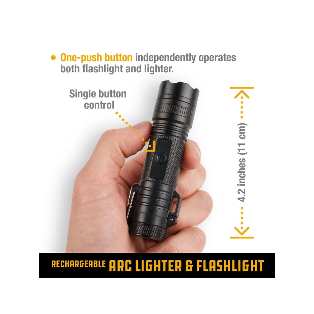 Arc Lighter & LED Flashlight | GearLanders