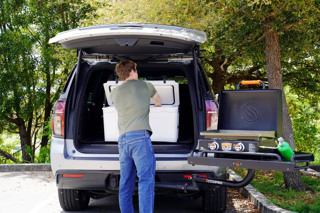 Ledge XL Swing-Out Cargo Platform - 2" Hitch Mount
