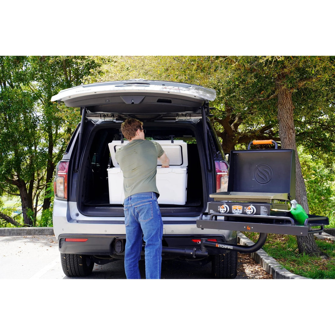 Ledge XL Swing-Out Cargo Platform - 2" Hitch Mount