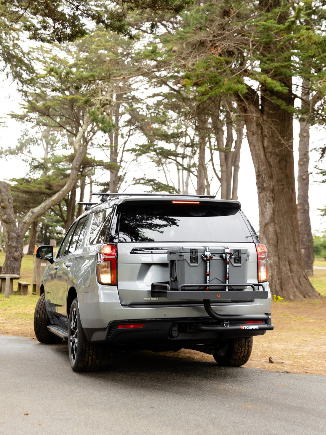 Ledge XL Swing-Out Cargo Platform - 2" Hitch Mount