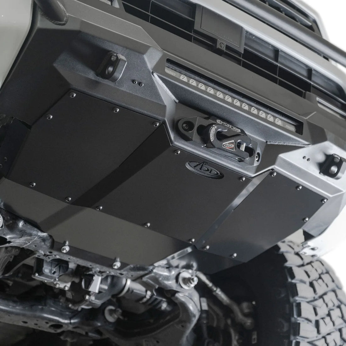 ADD 4Runner skid plate close-up