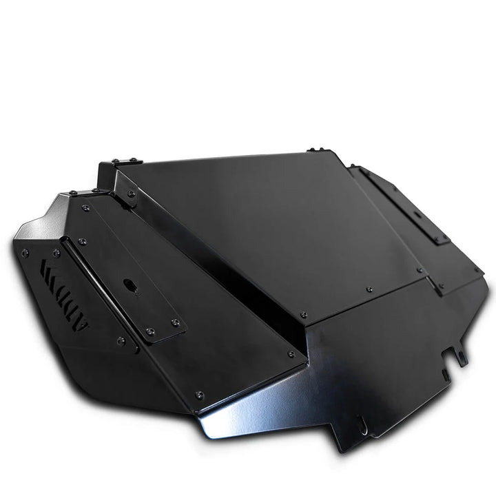 ADD Stealth Fighter front skid plate for Ford Bronco, black aluminum