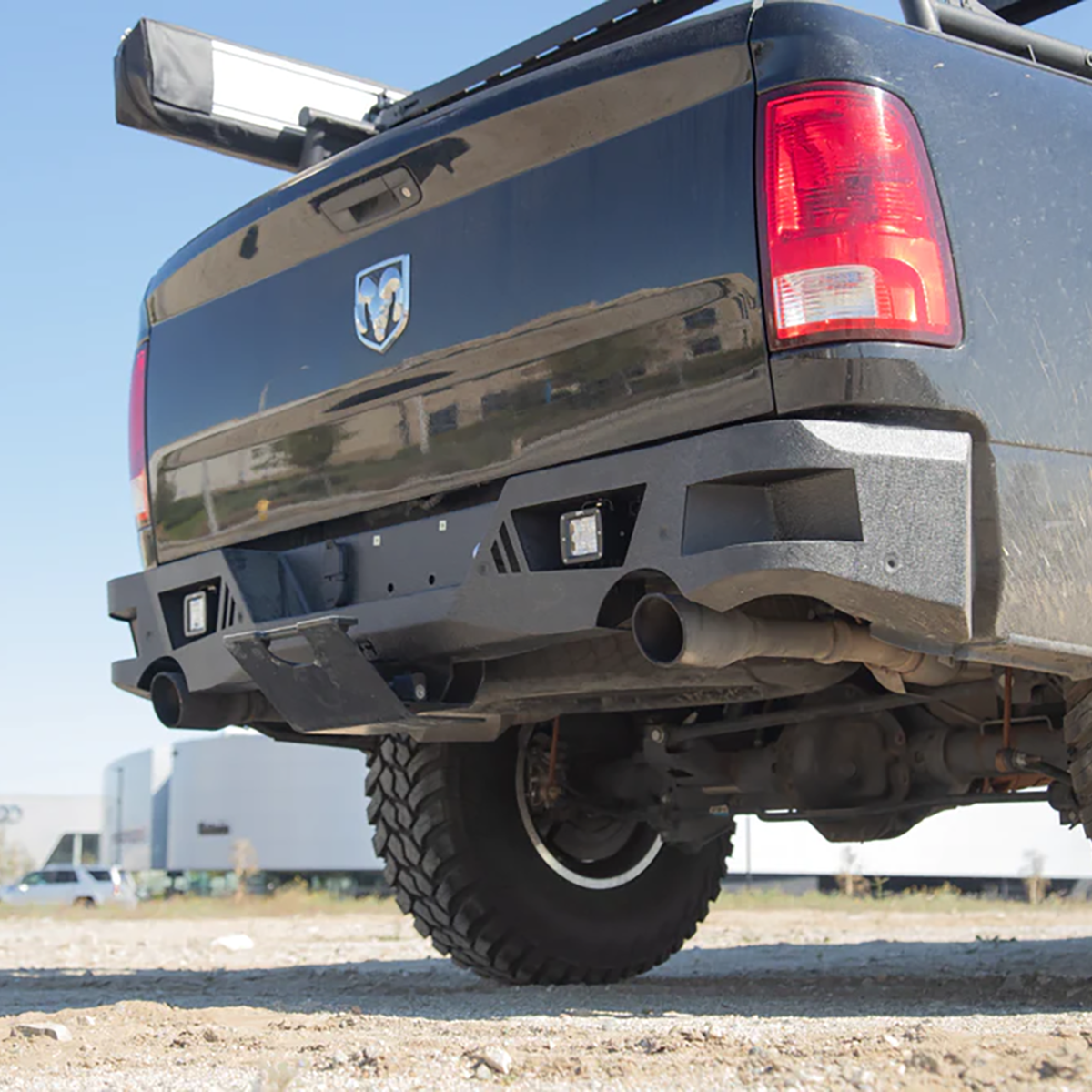 Ram 1500 Eco Series Rear Bumper | Dual Rear Exhaust Trucks ...