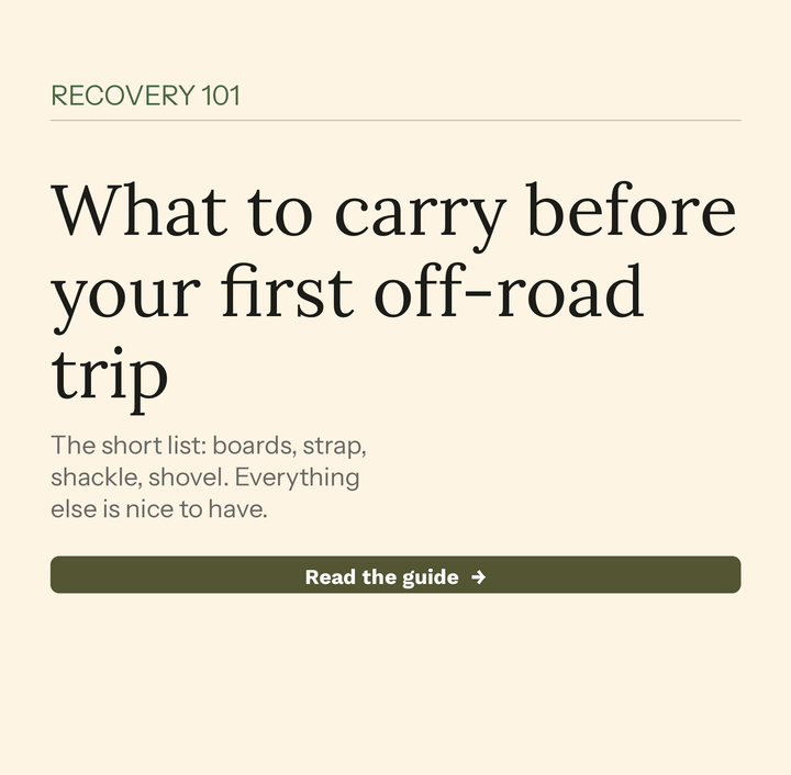 Ultimate overland checklist guide promo banner