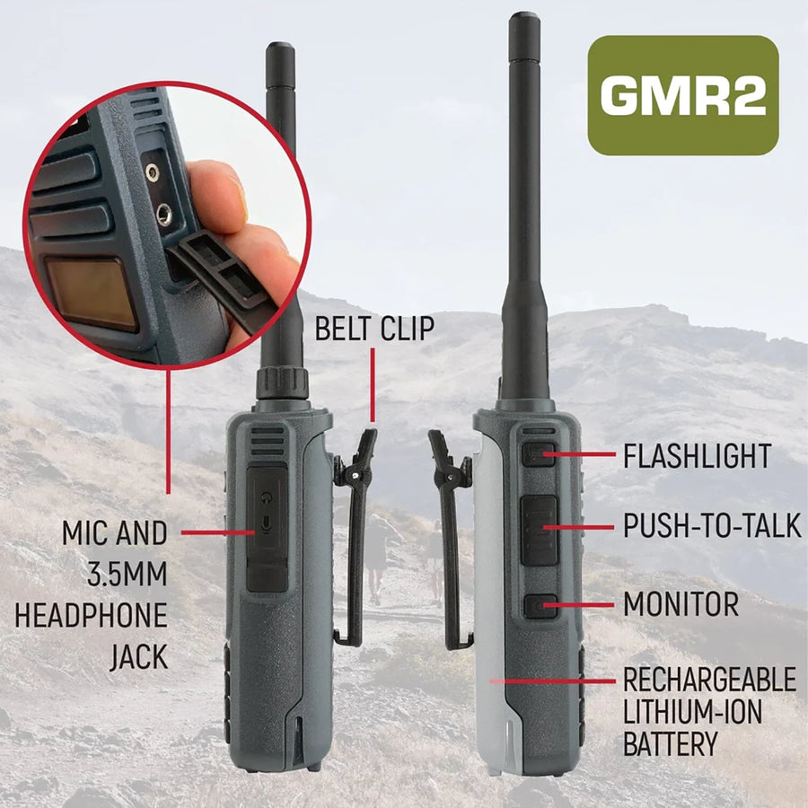 GMR2 Handheld Radio 2-Pack