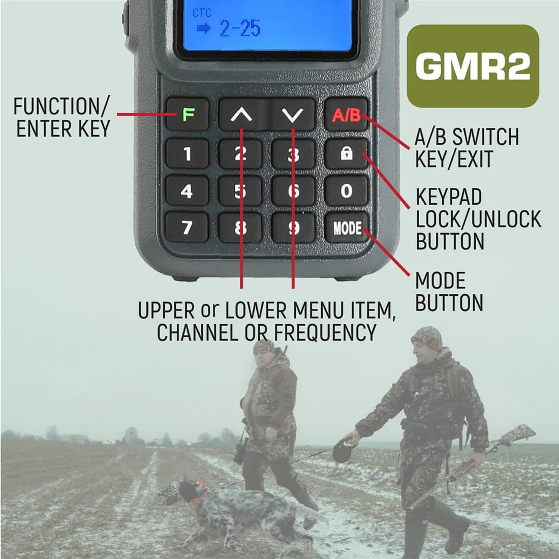 GMR2 Handheld Radio 2-Pack