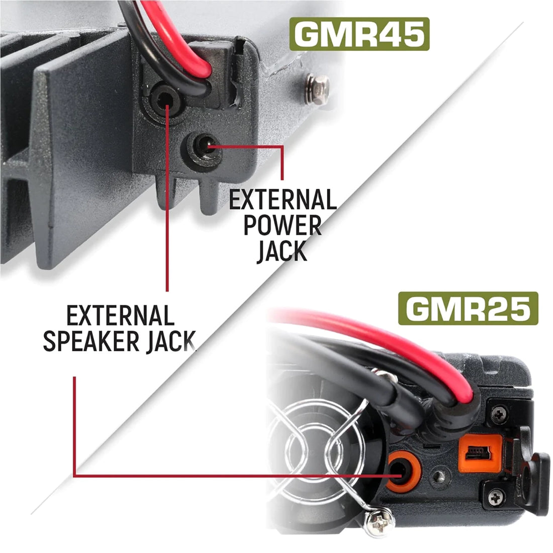 Jeep Wrangler JL, and Gladiator JT Two-Way GMRS Mobile Radio Kit