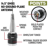 Tacoma/4Runner/Lexus Two-Way GMRS Mobile Radio Kit